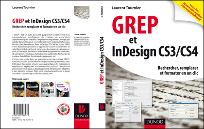 « Grep et InDesign CS3/CS4 », par Laurent Tournier, à paraître chez Dunod