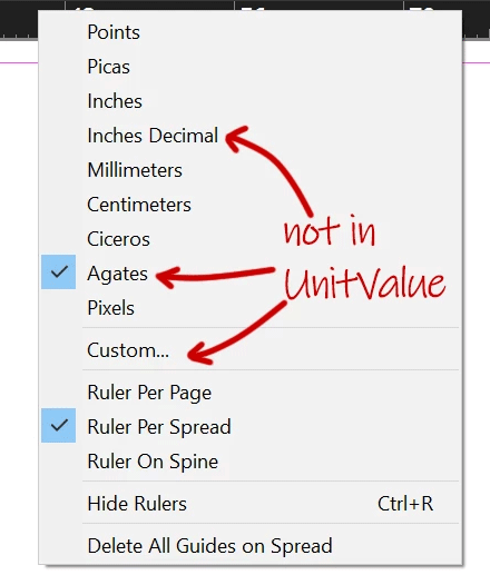 Why a naive UnitValue conversion can fail.
