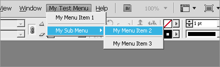 Generic Menu Loader for InDesign CS4/CS5+.