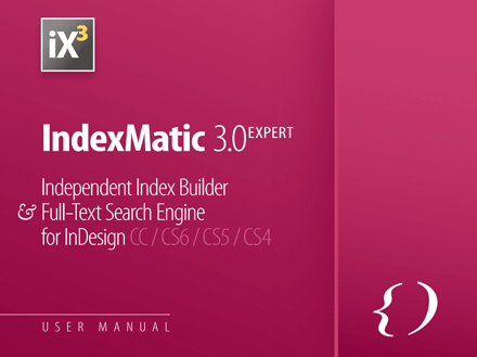 Download “IndexMatic³ Manual” (PDF, 110 p.)